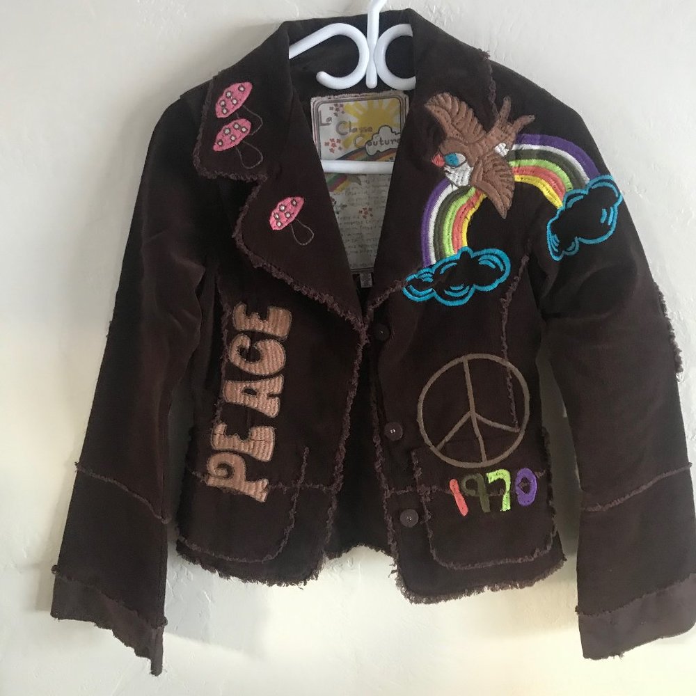 Brown Corduroy Hippy/boho jacket